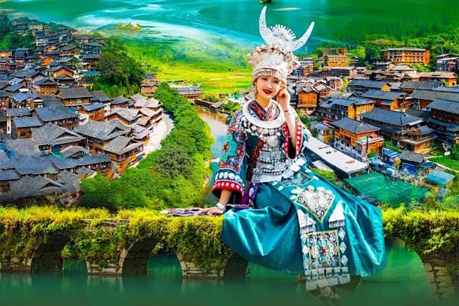 【匠心貴州純玩5日游20人以內小團】貴州旅游私家高端小團-暢玩貴州5日游_黃果樹瀑布、青巖古鎮、大小七孔、西江千戶苗寨_貴州純玩5日游
